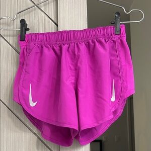 Nike Dri-Fit Women's Bright Pink Athletic Shorts